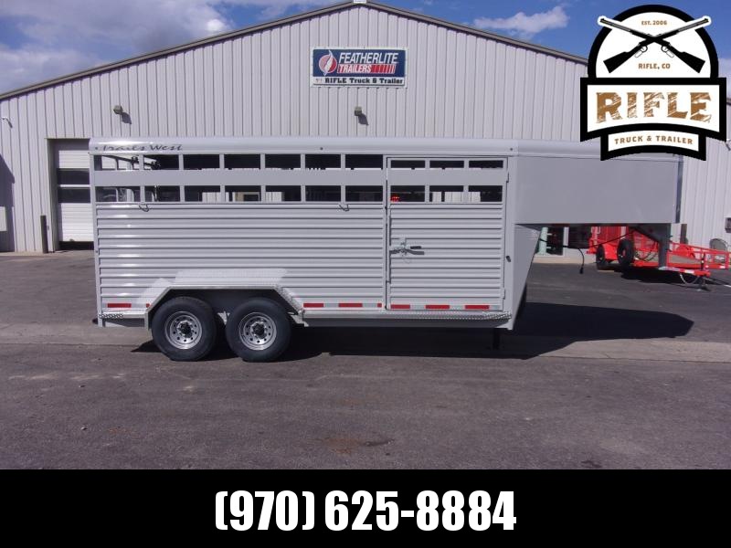 2023 Trails West Hotshot 16' GN Stock Trailer 2023 Trails West Hotshot 16' GN Stock Trailer