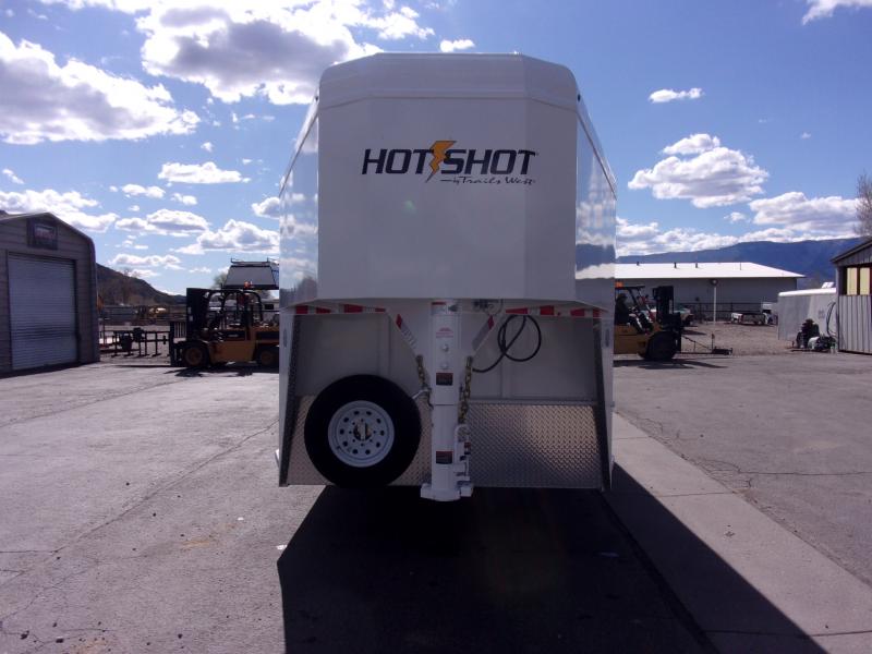 2023 Trails West Hotshot GN 20' Stock Trailer Rifle Truck & Trailer
