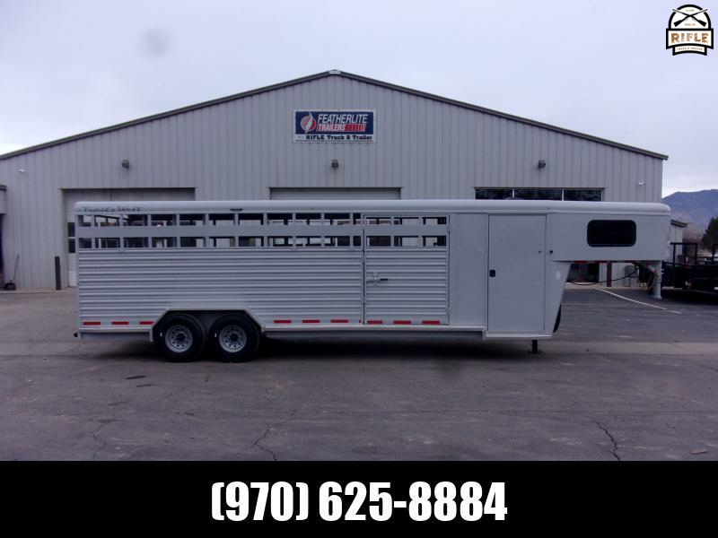 2025 Trails West HOTSHOT 25' GN STRAIGHT TACK PKG., CONVENIENCE PKG.  Horse Trailer 1744087301