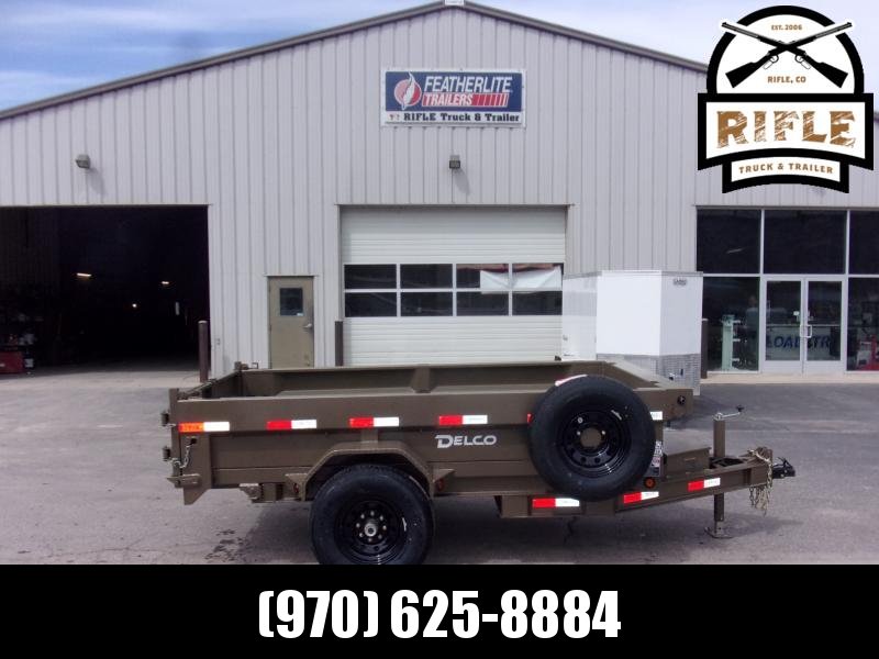 2022 Delco Trailers D610A71ESWT 60"X10' Dump Trailer 2022 Delco Trailers D610A71ESWT 60"X10' Dump Trailer