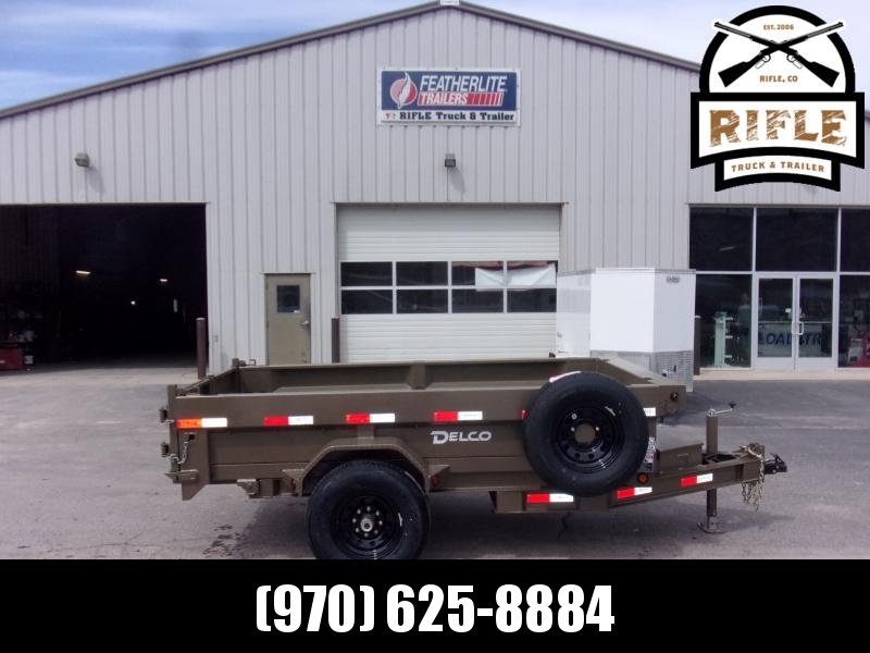 2022 Delco Trailers D610A71ESWT 60"X10' Dump Trailer 2022 Delco Trailers D610A71ESWT 60"X10' Dump Trailer
