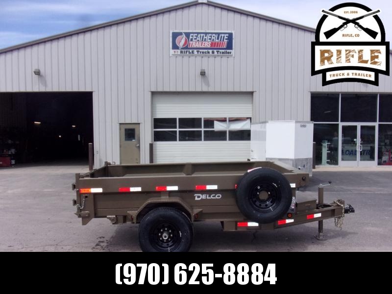 2022 Delco Trailers D610A71ESWT 60"X10' Dump Trailer 2022 Delco Trailers D610A71ESWT 60"X10' Dump Trailer