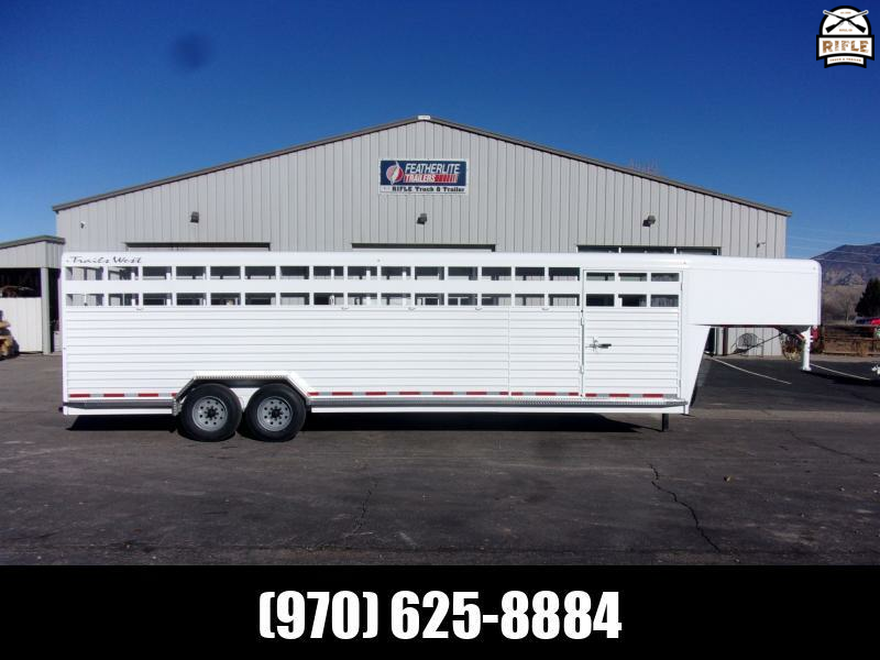 2024 Trails West Hotshot 28' GN Stock Trailer 1744209553
