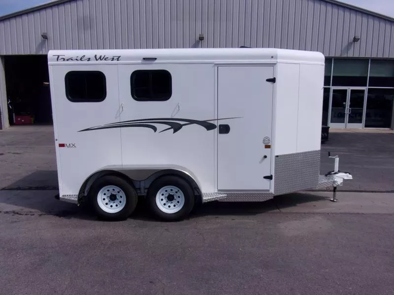 2026 Trails West ADVENTURE II MX 2H Horse Trailer