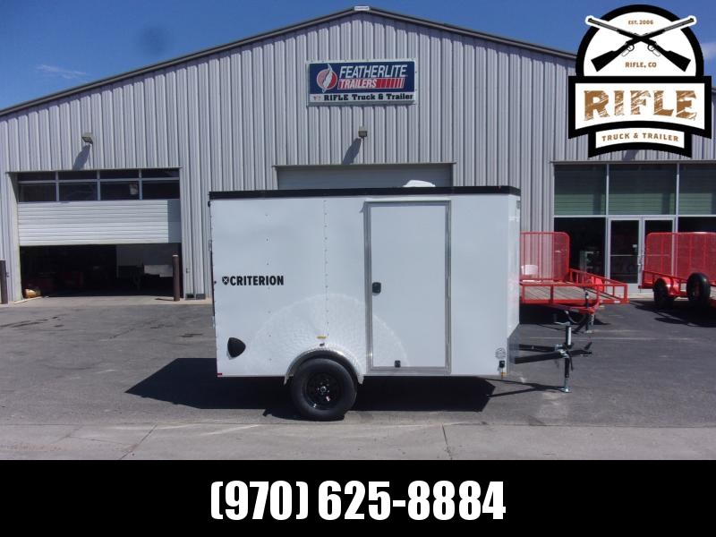 2022 Criterion CT610S3N 6'X10' - Rear Ramp Cargo / Enclosed Trailer 2022 Criterion CT610S3N 6'X10' - Rear Ramp Cargo / Enclosed Trailer