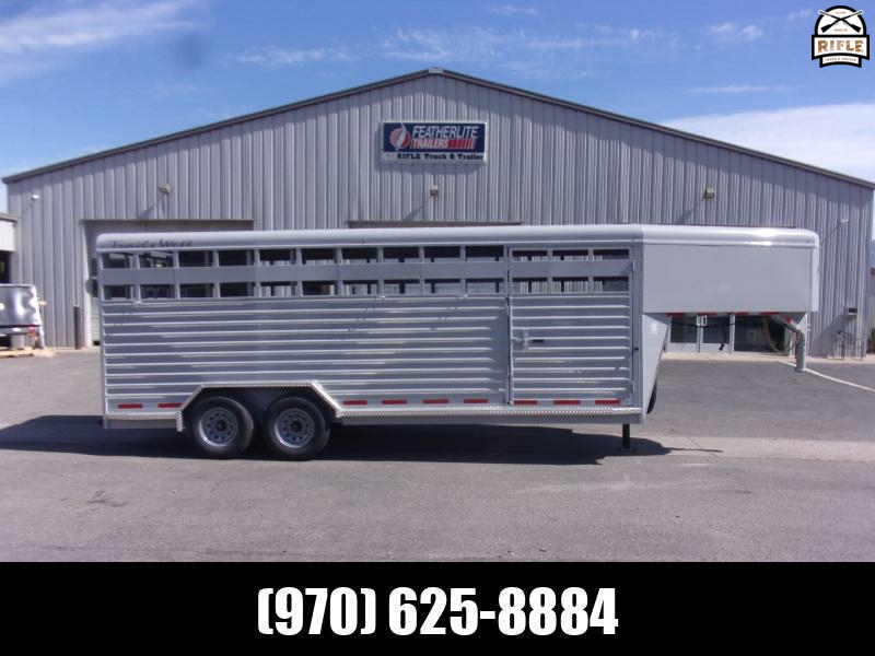 2024 Trails West HOTSHOT GN 7'6"X20' Stock Trailer 1744209202