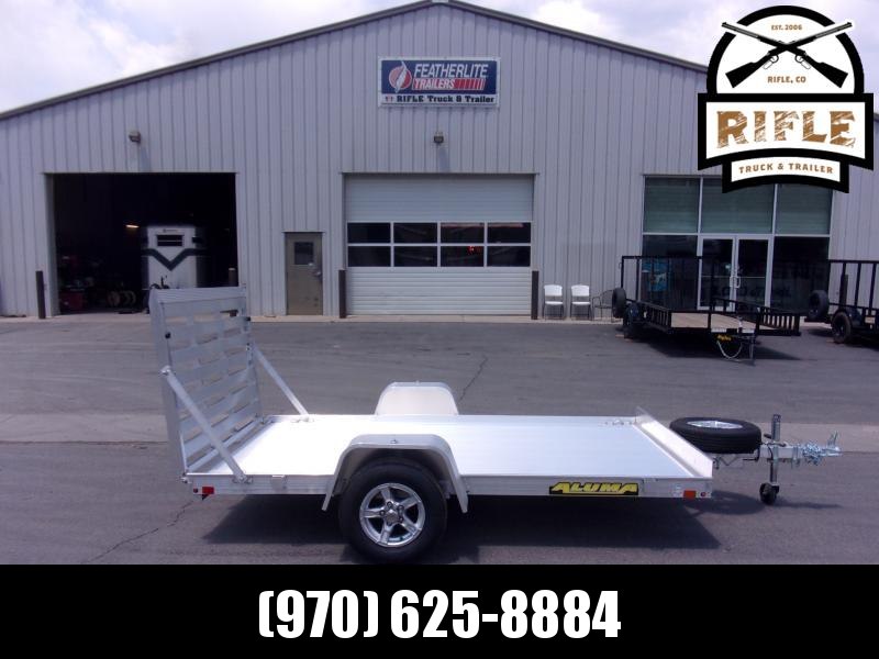 2023 Aluma 7210H 72"X10' Utility Trailer Rifle Truck & Trailer