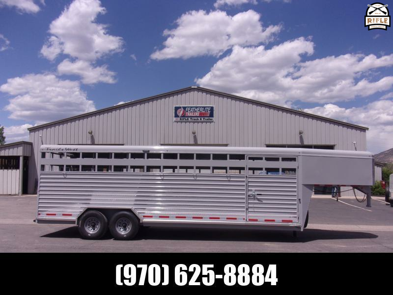 2025 Trails West Hotshot 24' GN Stock Trailer 1744087295