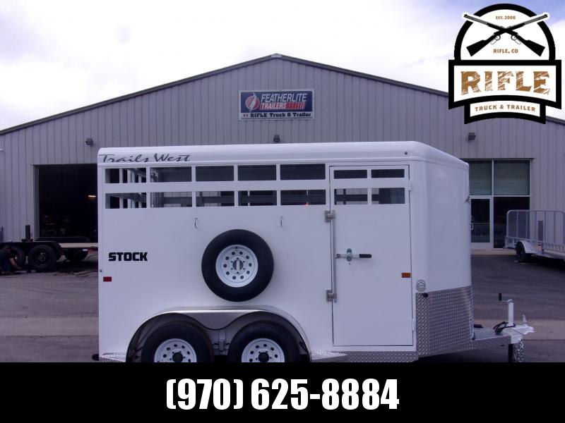 2023 Trails West Adventure II 14' Stock Horse Trailer 2023 Trails West Adventure II 14' Stock Horse Trailer