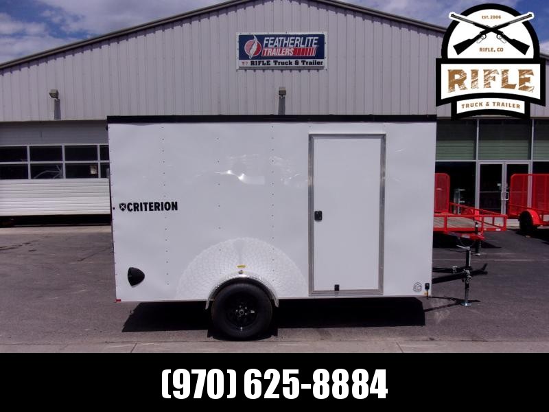2022 Criterion CT612S3E 6'X12' - Rear Ramp Cargo / Enclosed Trailer 2022 Criterion CT612S3E 6'X12' - Rear Ramp Cargo / Enclosed Trailer