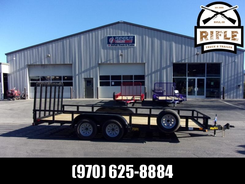 2022 Big Tex Trailers 70PI - 18XBK4RG2B - 83"X18' Utility Trailer 2022 Big Tex Trailers 70PI - 18XBK4RG2B - 83"X18' Utility Trailer