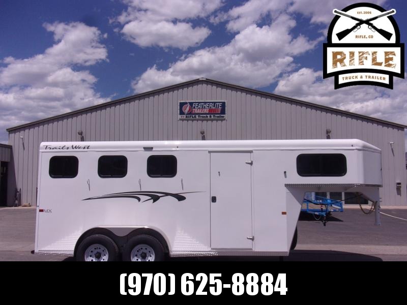 2023 Trails West Arriving In June - Adventure MX GN 3H Horse Trailer 2023 Trails West Arriving In June - Adventure MX GN 3H Horse Trailer