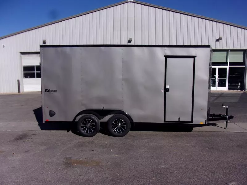 2026 Cargo Express KE-DX8416 - 7'X16' Rear Ramp Cargo / Enclosed Trailer