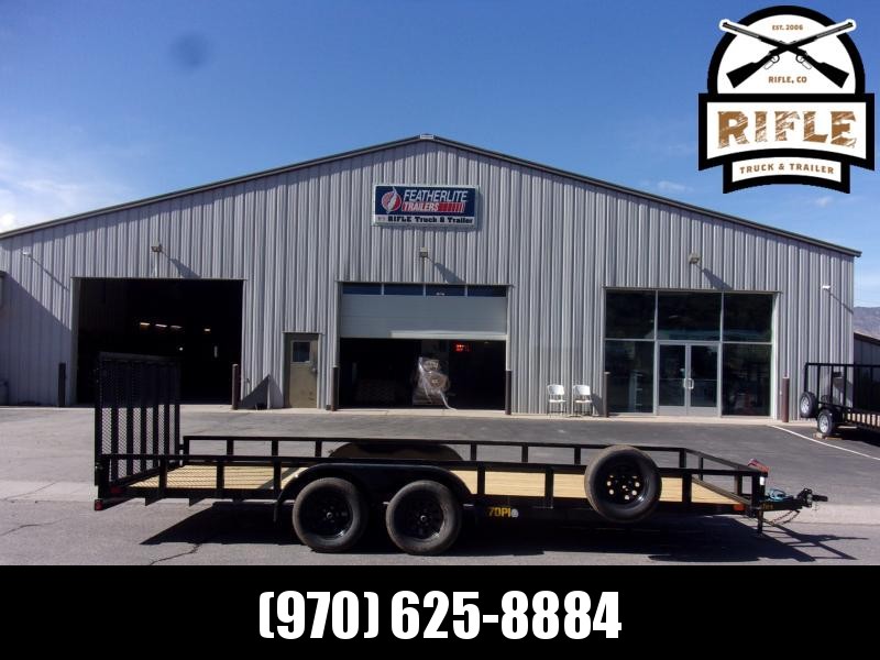 2022 Big Tex Trailers 70PI-20XBK4RG2B - 83"X20' Utility Trailer 2022 Big Tex Trailers 70PI-20XBK4RG2B - 83"X20' Utility Trailer