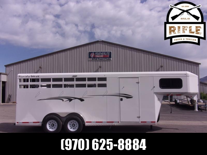 2023 Trails West Arriving In July - Adventure GN 4H Horse Trailer 2023 Trails West Arriving In July - Adventure GN 4H Horse Trailer