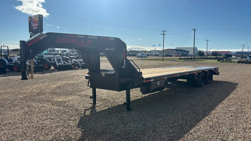new Equipment / Flatbed Trailers Double A Trailers  for sale, in La Crête, AB Thumbnail 2