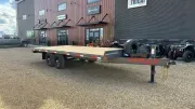 new Equipment / Flatbed Trailers Double A Trailers  for sale, in La Crête, AB Thumbnail 1