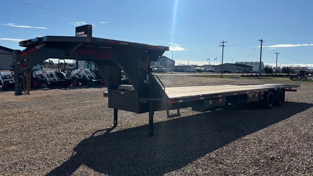 new Equipment / Flatbed Trailers Double A Trailers  for sale, in La Crête, AB Thumbnail 2