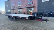 new Equipment / Flatbed Trailers Double A Trailers  for sale, in La Crête, AB Thumbnail 1