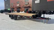 new Equipment / Flatbed Trailers Double A Trailers  for sale, in La Crête, AB Thumbnail 1