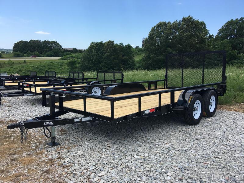 Ozark 76 x 18 7K Utility Trailer Ozark 76 x 18 7K Utility Trailer