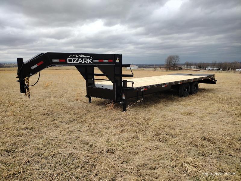 2022 Ozark Trailer Mfg 102x25 Gooseneck Deckover 14k Equipment Trailer 2022 Ozark Trailer Mfg 102x25 Gooseneck Deckover 14k Equipment Trailer