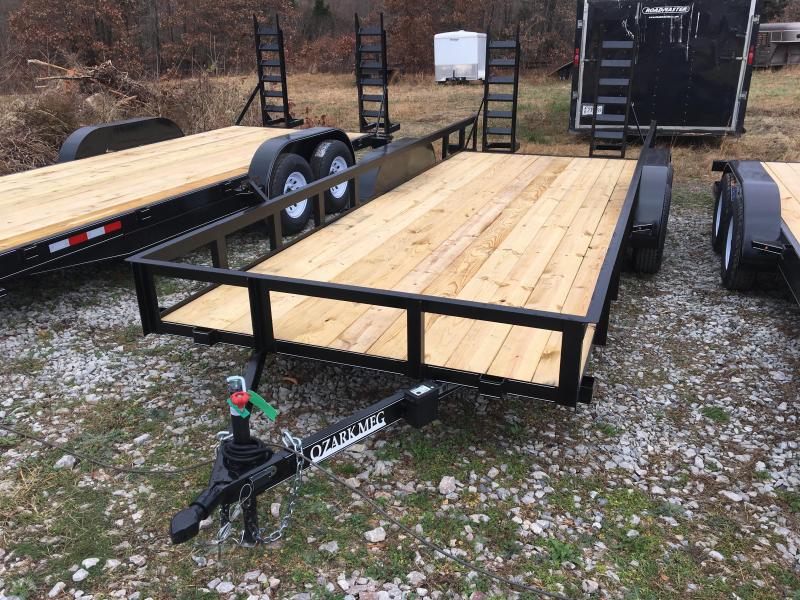 2021 Ozark 82x20 10k w/ 5' Fold Down Ramps & Kickers Utility Trailer 2021 Ozark 82x20 10k w/ 5' Fold Down Ramps & Kickers Utility Trailer