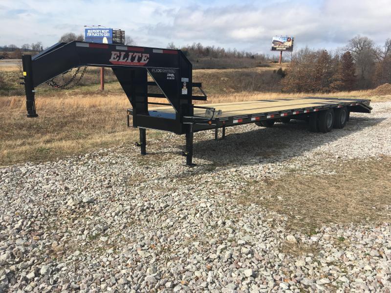 Elite 8.5 x 32 22K Deck Over Trailer w/ Mega Ramps Elite 8.5 x 32 22K Deck Over Trailer w/ Mega Ramps