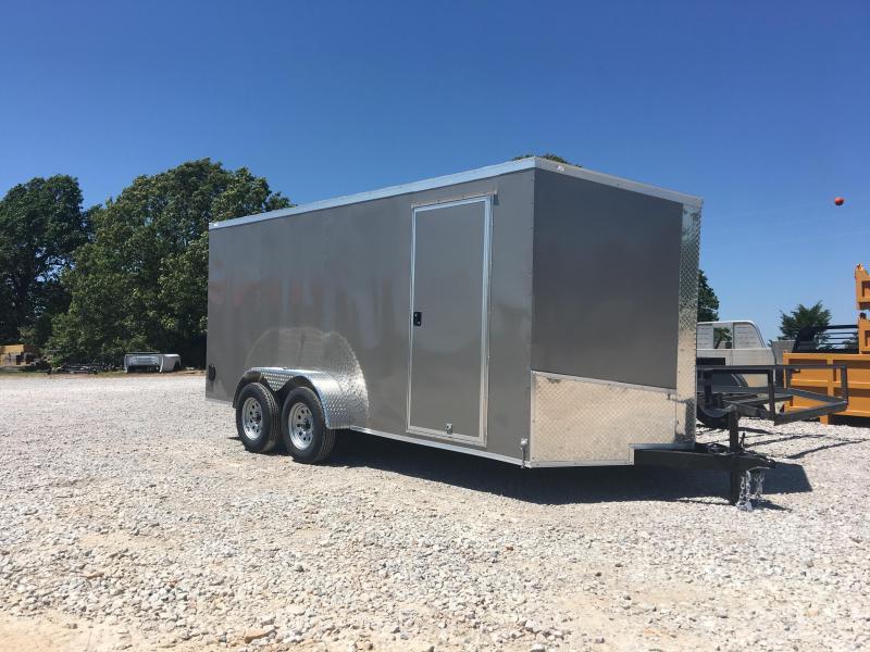Eagle Trailer 7 X 16 Tandem Axle Enclosed Cargo Trailer 7K Eagle Trailer 7 X 16 Tandem Axle Enclosed Cargo Trailer 7K
