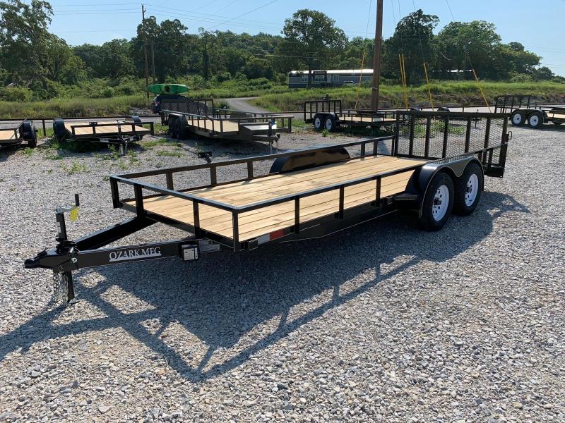 2021 Ozark 76x18 7k Utility Ozark Trailer Sales Utility Enclosed