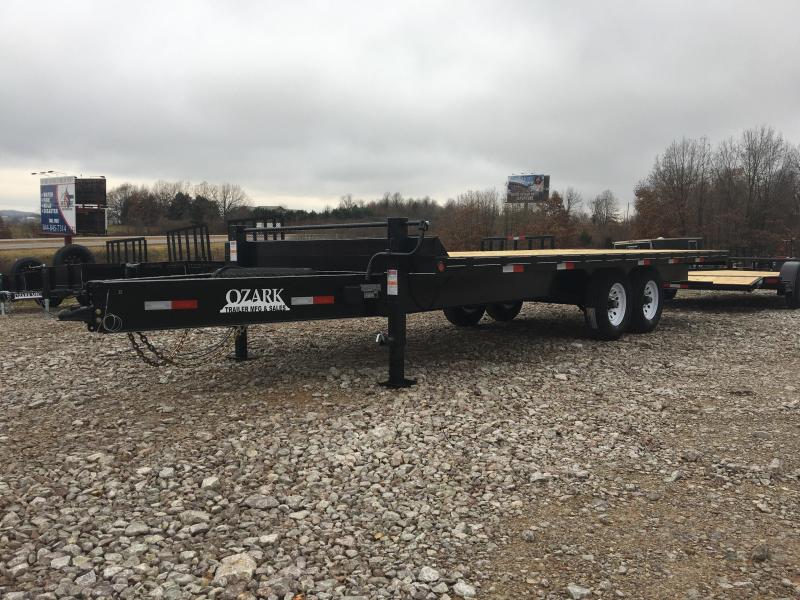 2021 Ozark 102x20 Bumper Pull 14k Float Flatbed Trailer 2021 Ozark 102x20 Bumper Pull 14k Float Flatbed Trailer