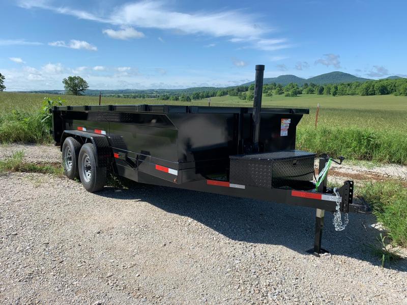 2022 U.S. Built 7x14 14k w/ 3' Sides & Ramps/Storage Dump Trailer