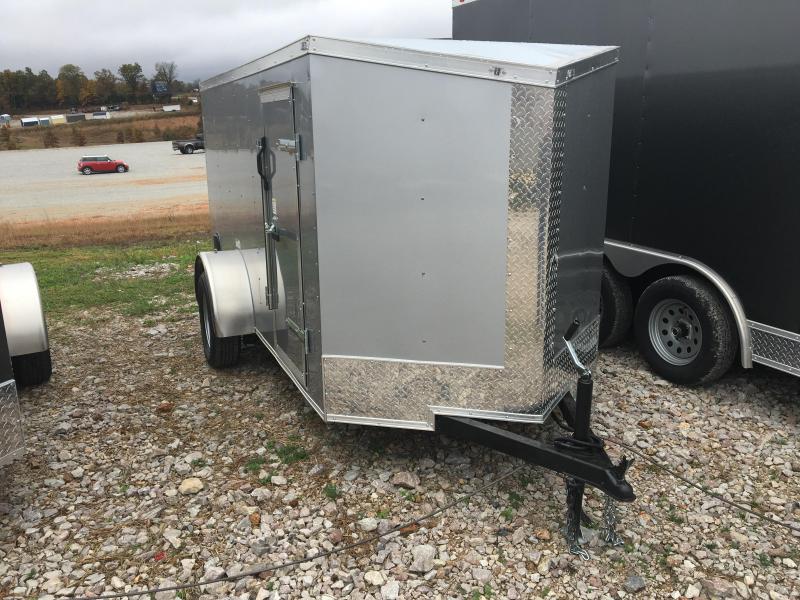 2021 Fast Cargo 5x10 Silver w/ Ramp Door Enclosed Cargo Trailer 2021 Fast Cargo 5x10 Silver w/ Ramp Door Enclosed Cargo Trailer