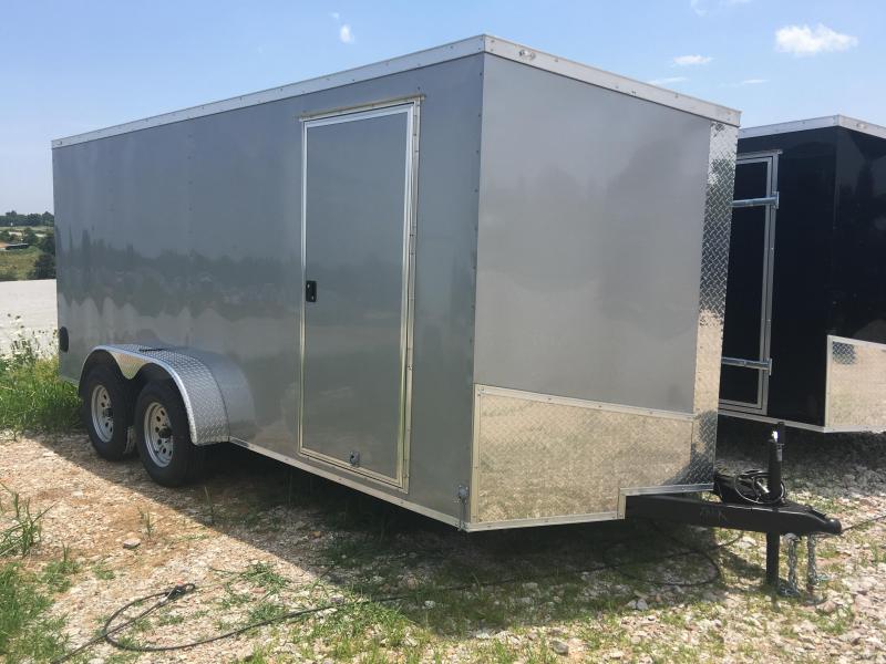 Ozark 7 X 20 Tandem Axle Enclosed Cargo Trailer 7K Ozark 7 X 20 Tandem Axle Enclosed Cargo Trailer 7K