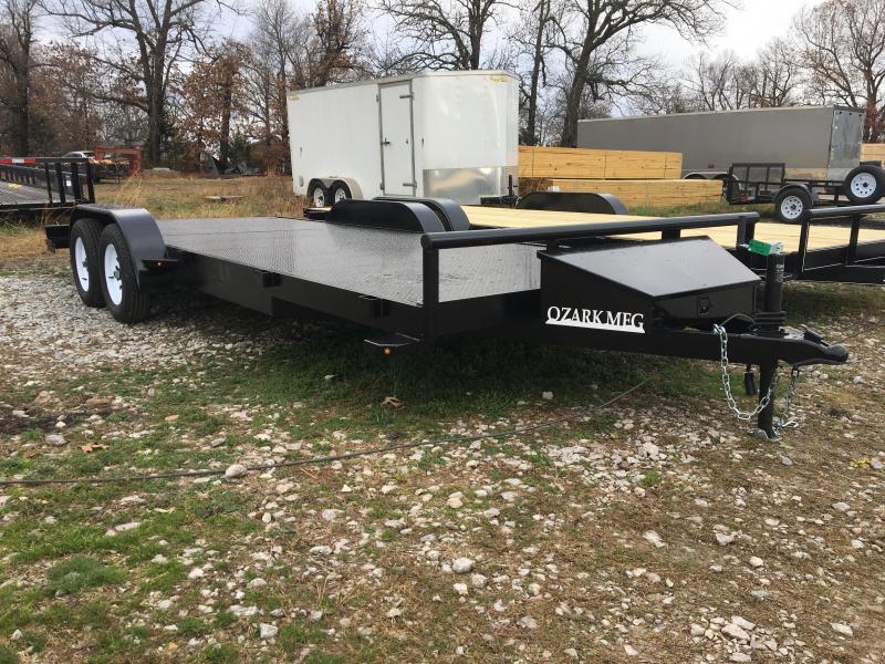2021 Ozark 82x18 Metal Deck 7k GVWR Equipment Trailer 2021 Ozark 82x18 Metal Deck 7k GVWR Equipment Trailer