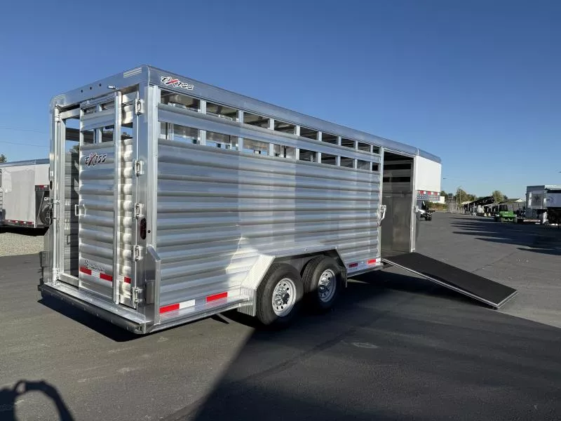 new Stock / Stock Combo Trailers Exiss Trailers  for sale, in Galt, CA Thumbnail 3
