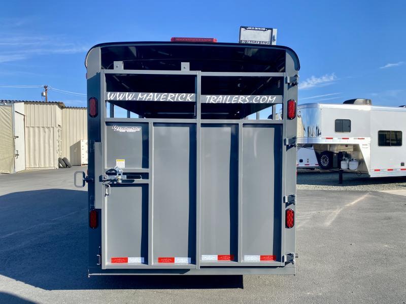 new Stock / Stock Combo Trailers Maverick Trailers  for sale, in Galt, CA Thumbnail 5