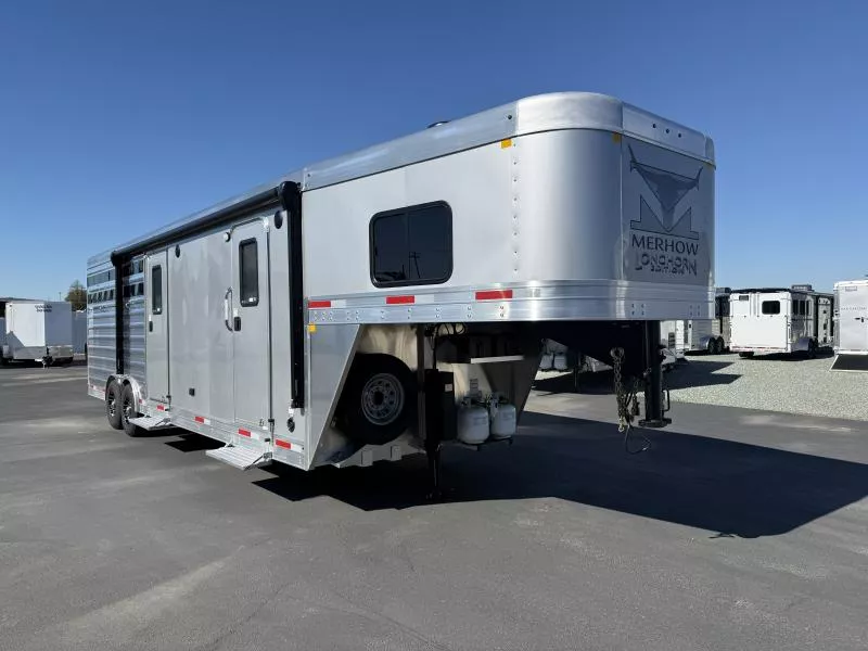 new Stock / Stock Combo Trailers Merhow Trailers  for sale, in Galt, CA Thumbnail 2