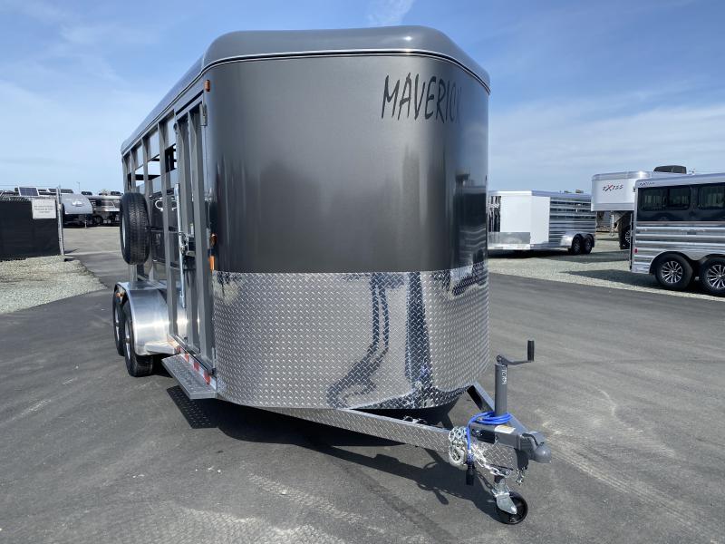 new Stock / Stock Combo Trailers Maverick Trailers  for sale, in Galt, CA Thumbnail 2
