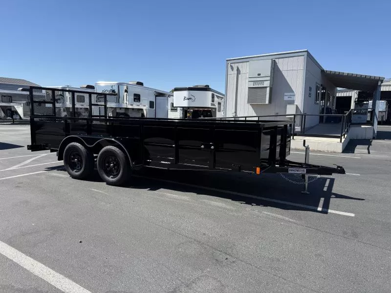 2025 ITM 83" x 16' Tandem Axle Landscape Trailer with Tractor Gate