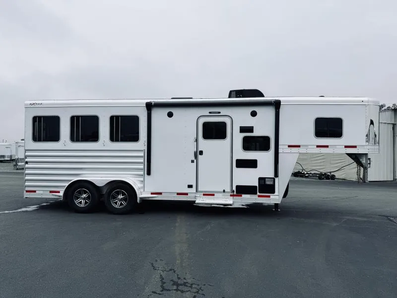 2022 Exiss 7306 Escape LQ 3 Horse Trailer
