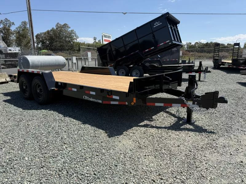 2026 C&B 18' Flatbed 14K Equipment Trailer