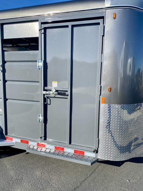new Stock / Stock Combo Trailers Maverick Trailers  for sale, in Galt, CA Thumbnail 3