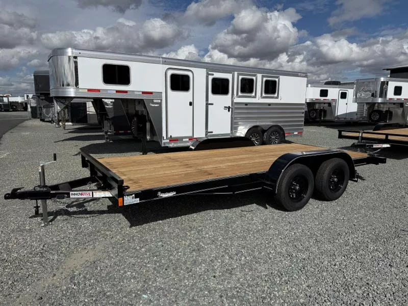 2026 ITM 16' Flatbed Open Trailer