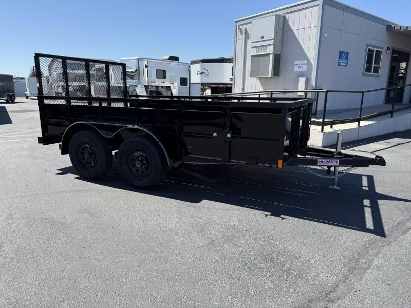 2025 ITM 12' Tandem Axle Landscape Trailer