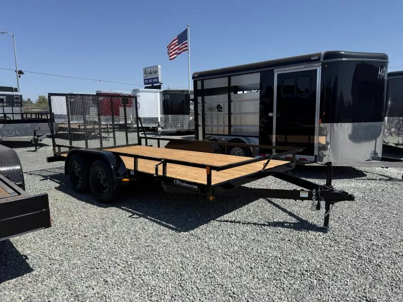 2026 C&B 16' Tandem Axle Double Barrel Utility Trailer