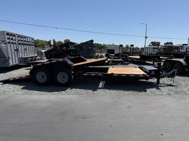 2026 SRTC 21' Low Deck Tilt Equipment Trailer 15.4K