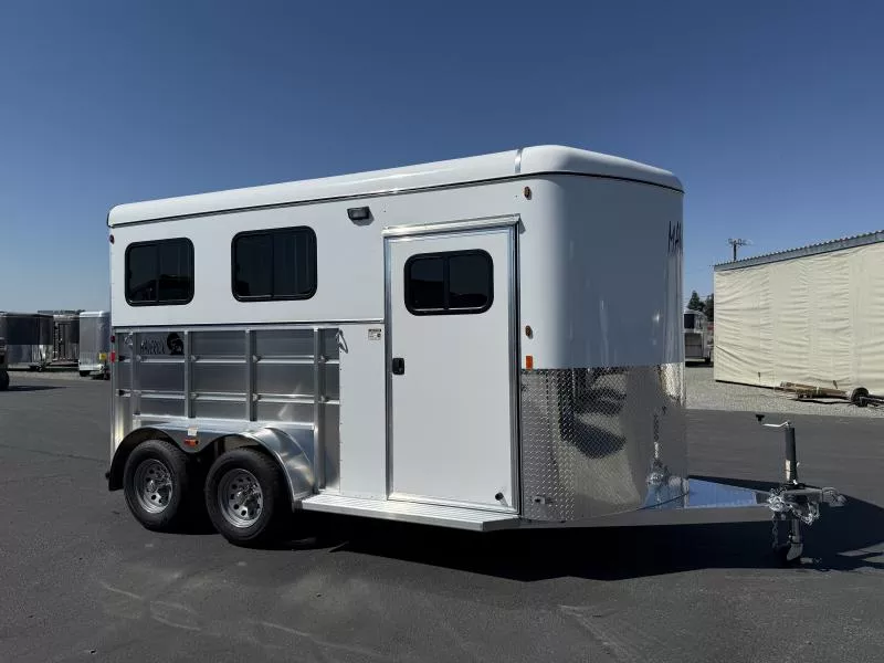 2026 Maverick 2 Horse Lite Deluxe 7'6" Tall BP Trailer