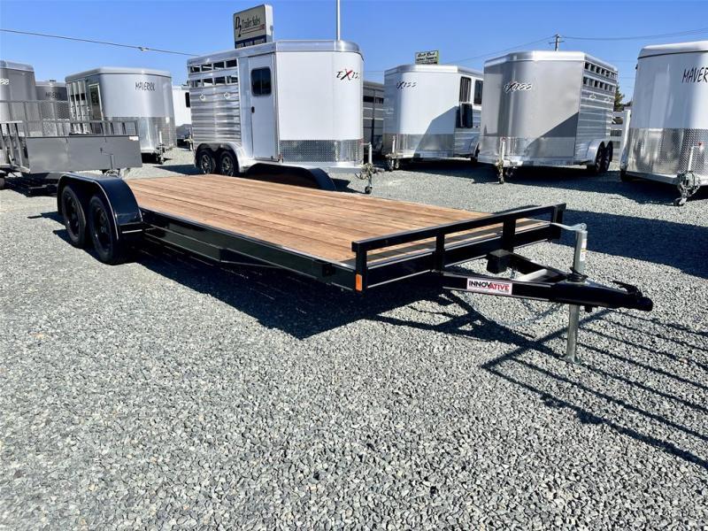 2026 ITM 20' Flatbed Open Car Trailer with Dovetail