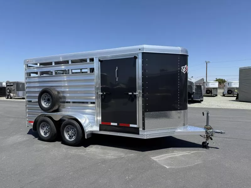 2025 Exiss STK613 BP Express Livestock Trailer with Side Ramp